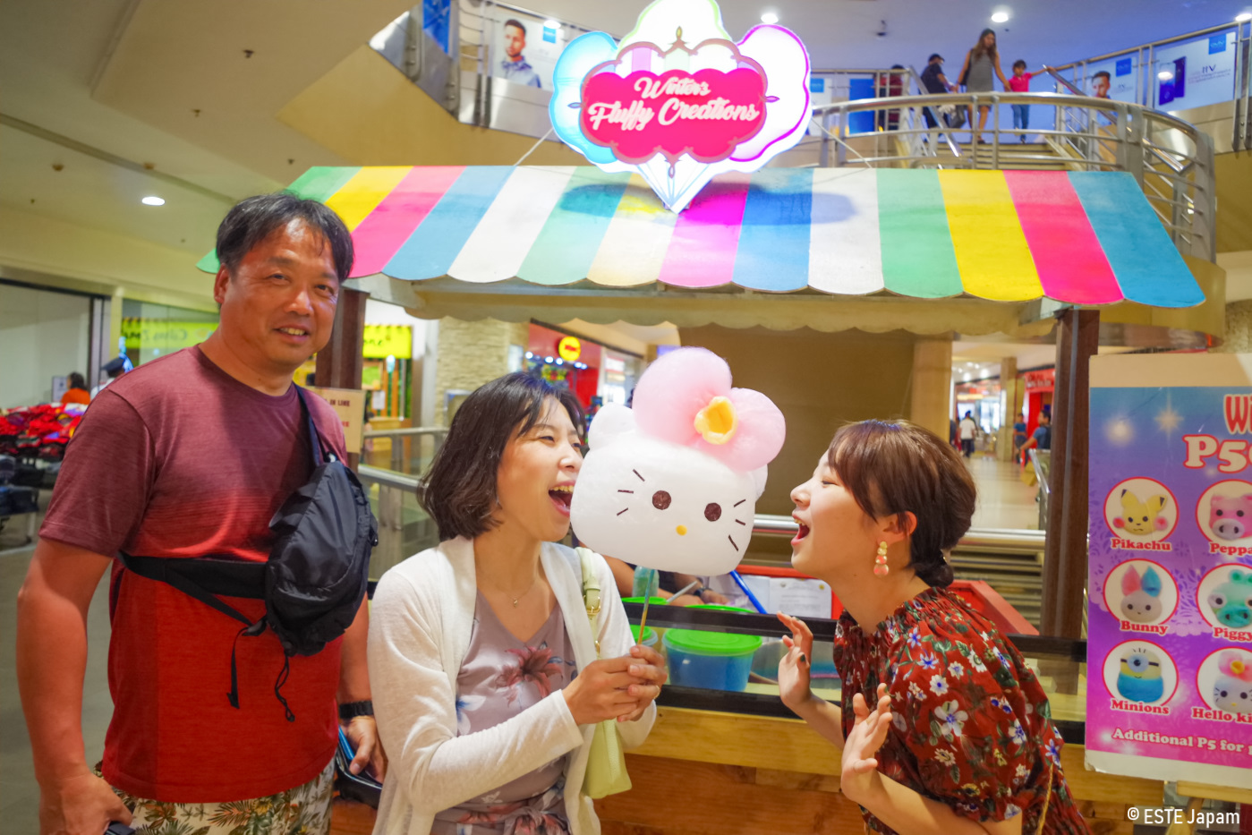 日本人ガイドを利用して市内観光をした家族