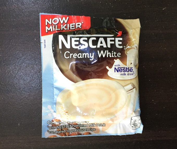 ネスカフェ粉末コーヒーのクリーミーホワイト味の写真