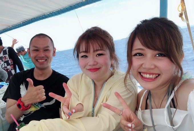お客様との記念写真